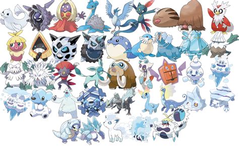gen 1 ice type pokemon|The Ice Type Pokémon List .